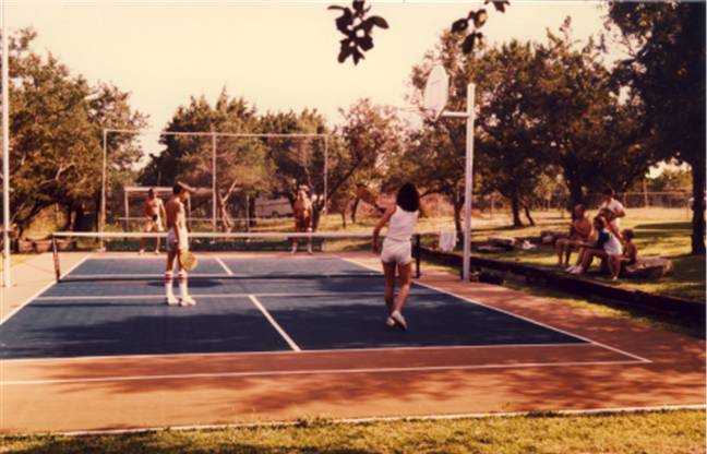 Sport Court installed the first Pickleball Court in Austin!