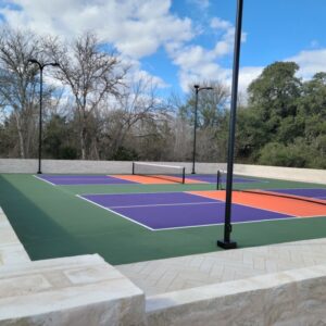 Schanen Double Pickleball Courts
