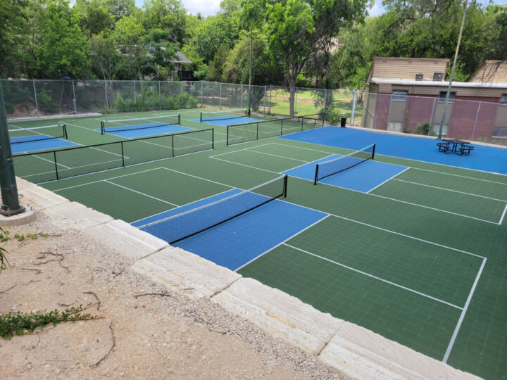 Tennis Court Conversion to Pickleball-11