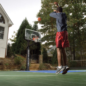 The Ultimate Backyard Basketball Court: A Slam Dunk Addition to Your Home